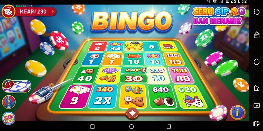 Screenshot 34R menampilkan aksi seru gameplay Bingo.