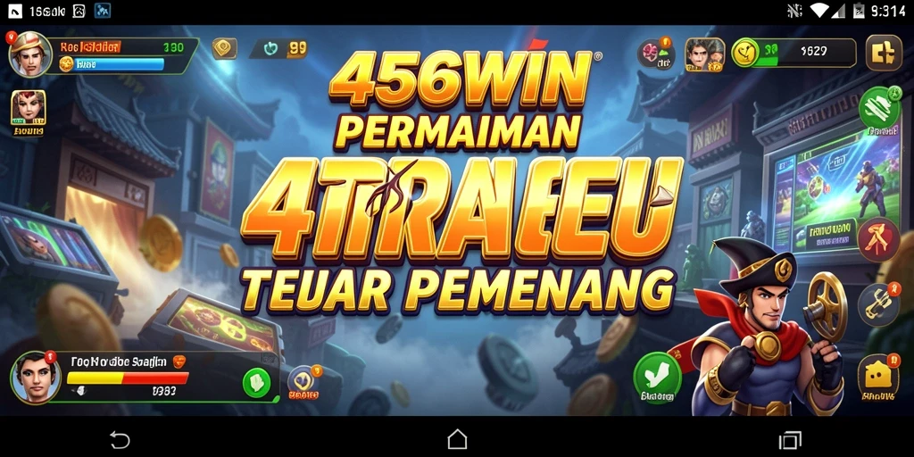Tangkapan layar menampilkan aksi strategis dalam 456WIN.