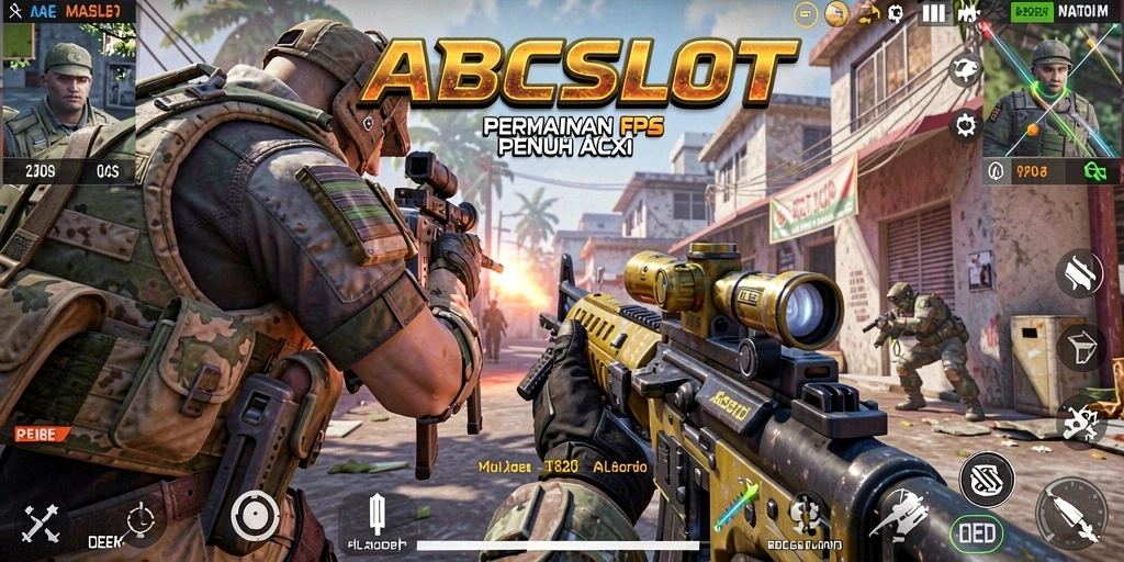 Screenshot gameplay ABCSLOT yang menampilkan aksi seru FPS.