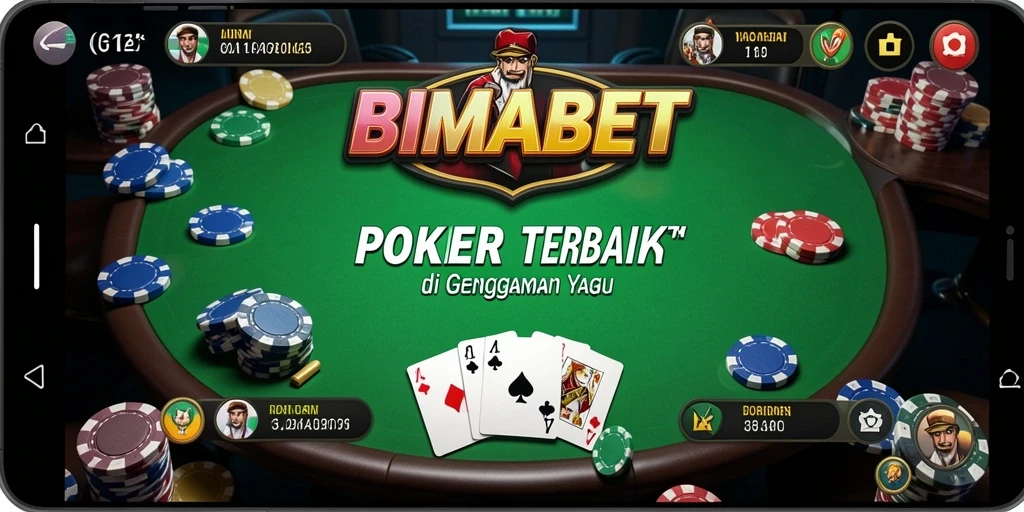 Screenshot gameplay Poker yang seru dan penuh aksi.