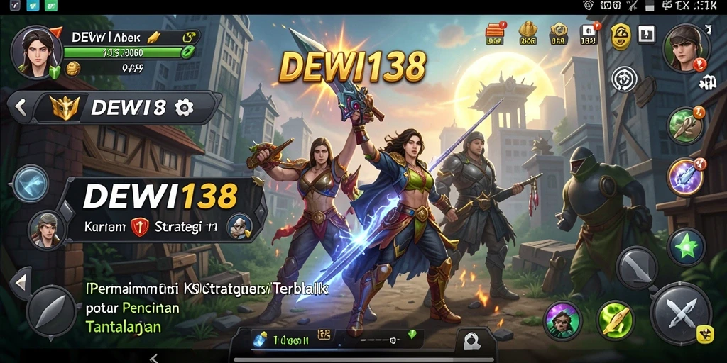 Tangkapan layar DEWI138 menampilkan aksi strategis yang mendebarkan.