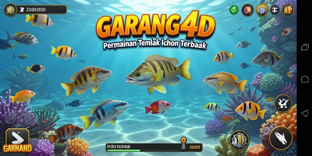 Screenshot gameplay Tembak Ikan GARANG4D yang menarik dan menegangkan.