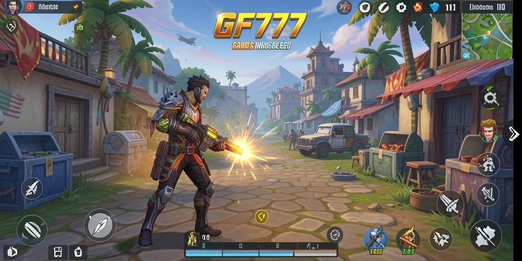 Screenshot gameplay GF777 yang menampilkan aksi simulasi seru.