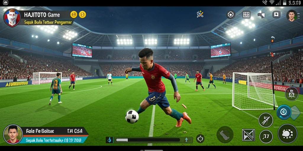 Tampilan gameplay menarik dan mendebarkan dari HAJITOTO.