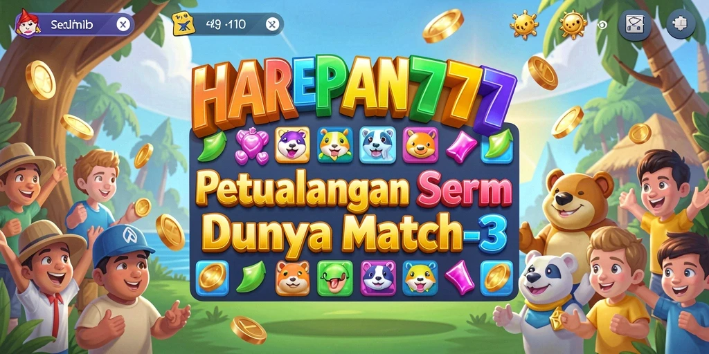 Screenshot menampilkan gameplay seru di HARAPAN777 dengan grafis menarik.