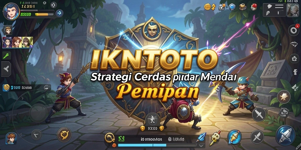 Tangkapan layar gameplay IKNTOTO menampilkan aksi strategi yang mendebarkan.
