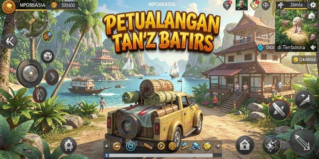 Tampilan menarik dari gameplay Open World MPO88ASIA.