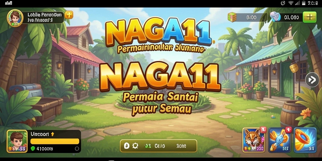 Tampilan gameplay seru dari NAGA11 yang penuh tantangan dan kesenangan.