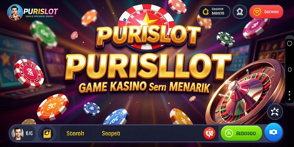 Screenshot gameplay PURISLOT menampilkan keseruan dan grafis yang menakjubkan.