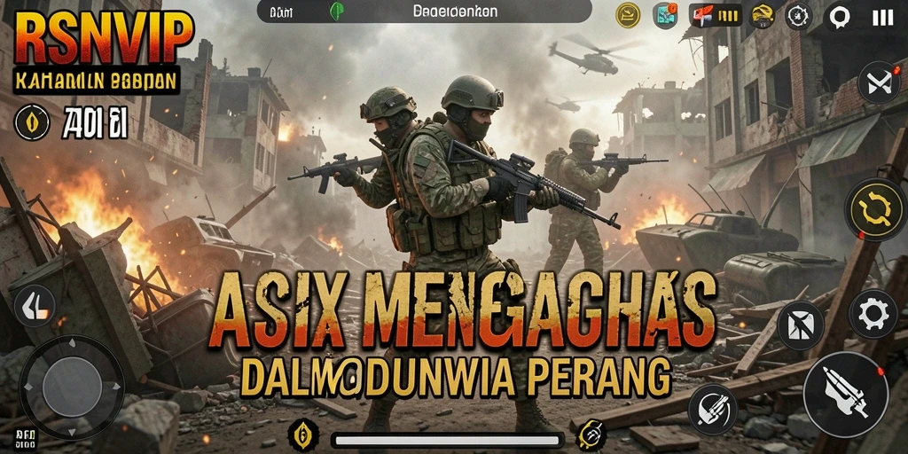 Tampilan gameplay RSNVIP yang menegangkan dan mendebarkan dalam genre Action.