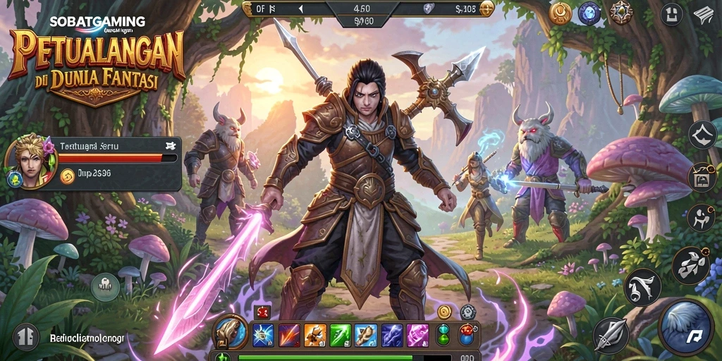 Screenshot utama SOBATGAMING menampilkan gameplay seru dan grafik menawan.