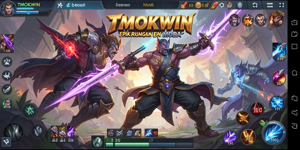 Tampilkan gameplay TMOKWIN yang seru dan kolaboratif.