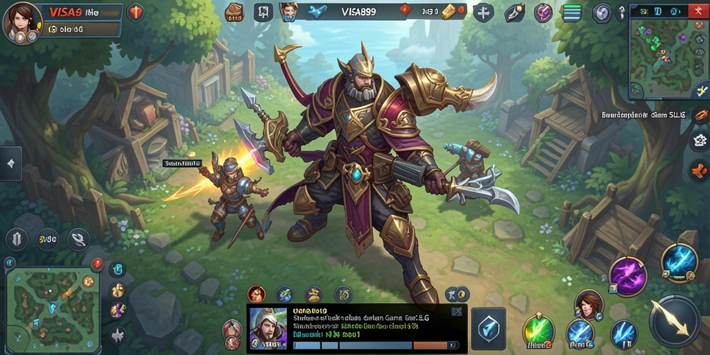 Screenshot gameplay <strong>VISA89</strong> menunjukkan aksi strategi yang intens dan mendalam.