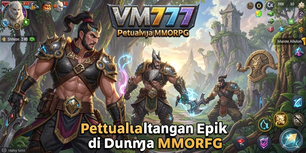 Tangkapan layar utama dari gameplay seru di VM777.