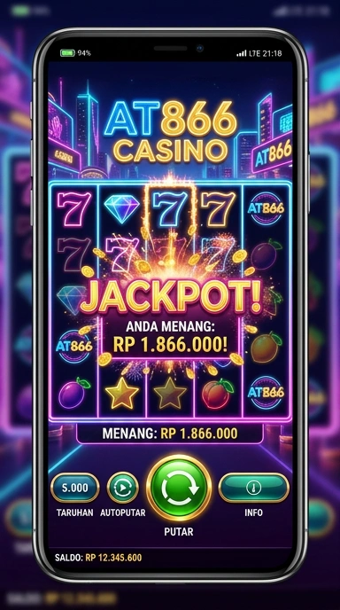 Screenshot di dalam aplikasi at866 menunjukkan berbagai kategori aplikasi yang tersedia.